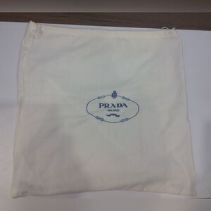 Prada Milano 100% Cotton Flannel Dust Bag Drawstring